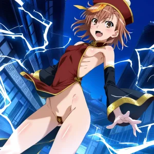 laesbkt Misaka Mikoto Chinese Zombie Cosplay NO R18 - Page 2