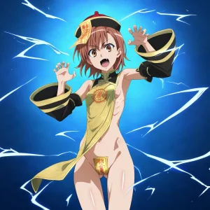 laesbkt Misaka Mikoto Chinese Zombie Cosplay NO R18 - Page 20
