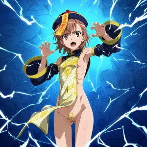 laesbkt Misaka Mikoto Chinese Zombie Cosplay NO R18 - Page 201