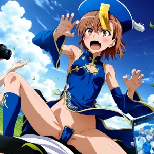 laesbkt Misaka Mikoto Chinese Zombie Cosplay NO R18 - Page 209