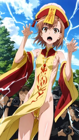 laesbkt Misaka Mikoto Chinese Zombie Cosplay NO R18 - Page 218