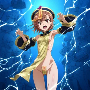 laesbkt Misaka Mikoto Chinese Zombie Cosplay NO R18 - Page 227