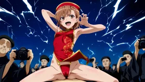 laesbkt Misaka Mikoto Chinese Zombie Cosplay NO R18 - Page 229