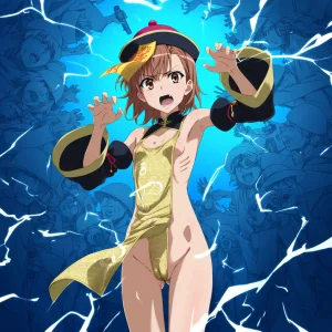 laesbkt Misaka Mikoto Chinese Zombie Cosplay NO R18 - Page 237
