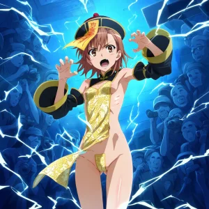 laesbkt Misaka Mikoto Chinese Zombie Cosplay NO R18 - Page 240