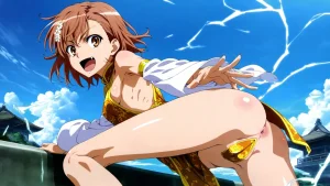 laesbkt Misaka Mikoto Chinese Zombie Cosplay NO R18 - Page 296