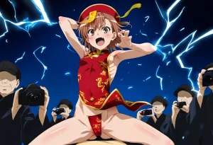 laesbkt Misaka Mikoto Chinese Zombie Cosplay NO R18 - Page 3