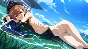 laesbkt Misaka Mikoto Chinese Zombie Cosplay NO R18 - Page 300