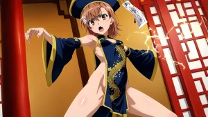 laesbkt Misaka Mikoto Chinese Zombie Cosplay NO R18 - Page 302