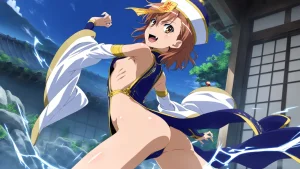 laesbkt Misaka Mikoto Chinese Zombie Cosplay NO R18 - Page 303