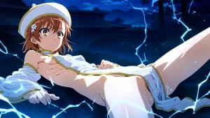 laesbkt Misaka Mikoto Chinese Zombie Cosplay NO R18 - Page 312