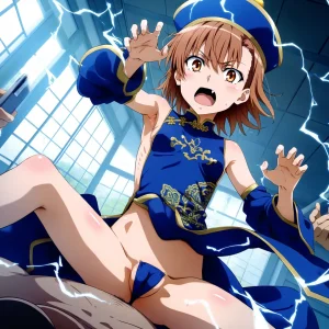 laesbkt Misaka Mikoto Chinese Zombie Cosplay NO R18 - Page 315
