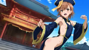 laesbkt Misaka Mikoto Chinese Zombie Cosplay NO R18 - Page 318