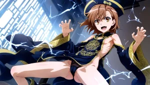 laesbkt Misaka Mikoto Chinese Zombie Cosplay NO R18 - Page 325