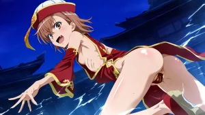 laesbkt Misaka Mikoto Chinese Zombie Cosplay NO R18 - Page 349