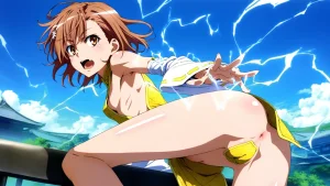 laesbkt Misaka Mikoto Chinese Zombie Cosplay NO R18 - Page 366