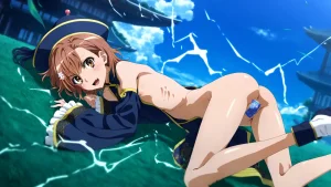 laesbkt Misaka Mikoto Chinese Zombie Cosplay NO R18 - Page 379