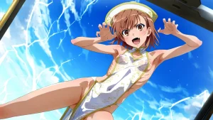 laesbkt Misaka Mikoto Chinese Zombie Cosplay NO R18 - Page 391