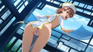 laesbkt Misaka Mikoto Chinese Zombie Cosplay NO R18 - Page 404
