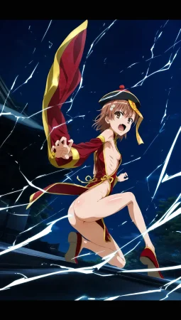 laesbkt Misaka Mikoto Chinese Zombie Cosplay NO R18 - Page 409