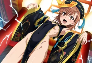 laesbkt Misaka Mikoto Chinese Zombie Cosplay NO R18 - Page 44