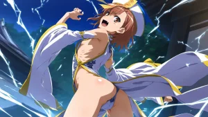 laesbkt Misaka Mikoto Chinese Zombie Cosplay NO R18 - Page 455