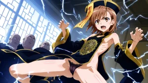 laesbkt Misaka Mikoto Chinese Zombie Cosplay NO R18 - Page 460