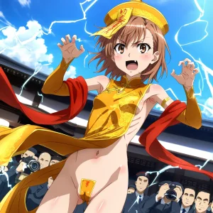 laesbkt Misaka Mikoto Chinese Zombie Cosplay NO R18 - Page 464