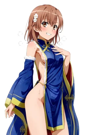 laesbkt Misaka Mikoto Chinese Zombie Cosplay NO R18 - Page 47