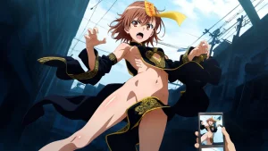 laesbkt Misaka Mikoto Chinese Zombie Cosplay NO R18 - Page 481