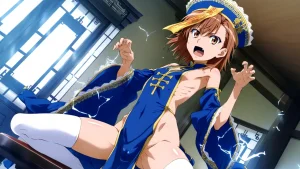 laesbkt Misaka Mikoto Chinese Zombie Cosplay NO R18 - Page 513