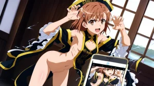 laesbkt Misaka Mikoto Chinese Zombie Cosplay NO R18 - Page 539