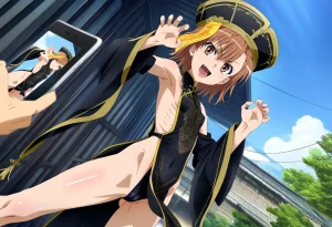 laesbkt Misaka Mikoto Chinese Zombie Cosplay NO R18 - Page 56