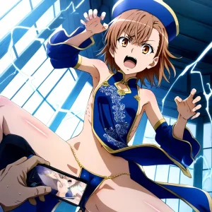 laesbkt Misaka Mikoto Chinese Zombie Cosplay NO R18 - Page 57