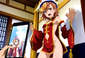 laesbkt Misaka Mikoto Chinese Zombie Cosplay NO R18 - Page 58