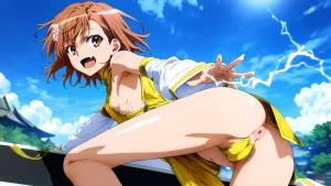 laesbkt Misaka Mikoto Chinese Zombie Cosplay NO R18 - Page 580