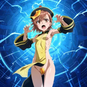 laesbkt Misaka Mikoto Chinese Zombie Cosplay NO R18 - Page 649