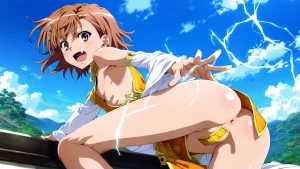 laesbkt Misaka Mikoto Chinese Zombie Cosplay NO R18 - Page 657