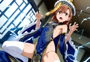 laesbkt Misaka Mikoto Chinese Zombie Cosplay NO R18 - Page 67