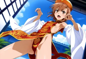 laesbkt Misaka Mikoto Chinese Zombie Cosplay NO R18 - Page 68