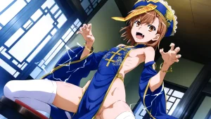 laesbkt Misaka Mikoto Chinese Zombie Cosplay NO R18 - Page 688