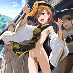 laesbkt Misaka Mikoto Chinese Zombie Cosplay NO R18 - Page 70