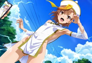 laesbkt Misaka Mikoto Chinese Zombie Cosplay NO R18 - Page 73