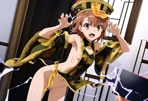 laesbkt Misaka Mikoto Chinese Zombie Cosplay NO R18 - Page 77