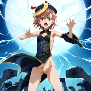 laesbkt Misaka Mikoto Chinese Zombie Cosplay NO R18 - Page 78