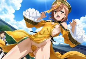 laesbkt Misaka Mikoto Chinese Zombie Cosplay NO R18 - Page 87