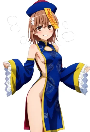 laesbkt Misaka Mikoto Chinese Zombie Cosplay NO R18 - Page 99