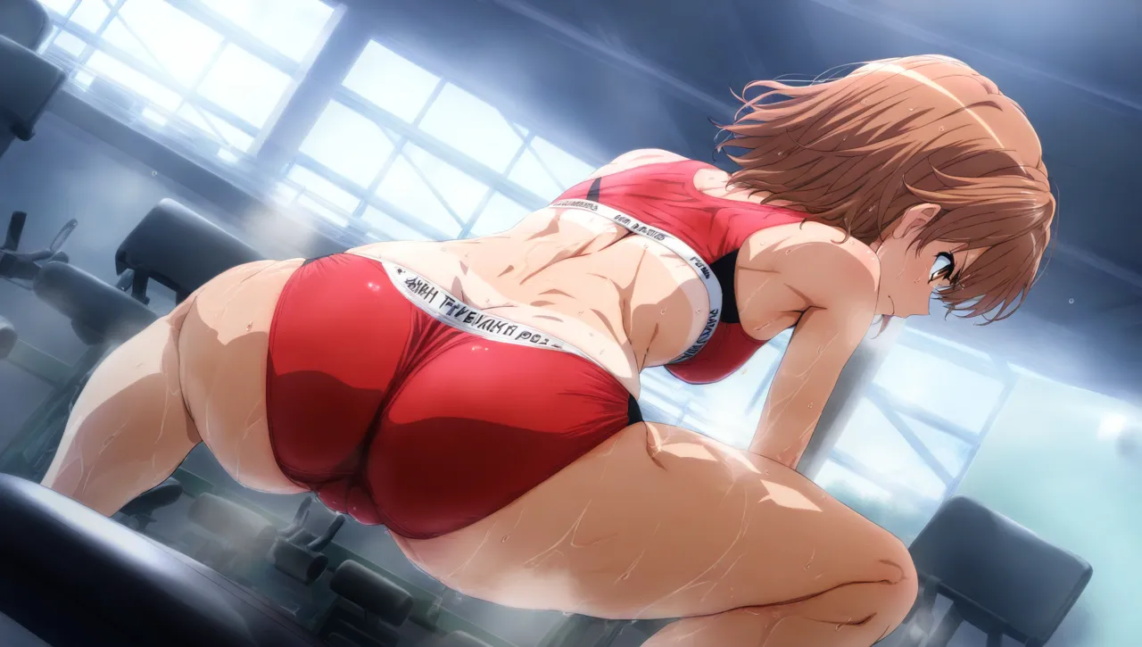 laesbkt Misaka Mikoto Workout Wallpaper 12 NO R18 - Image 148