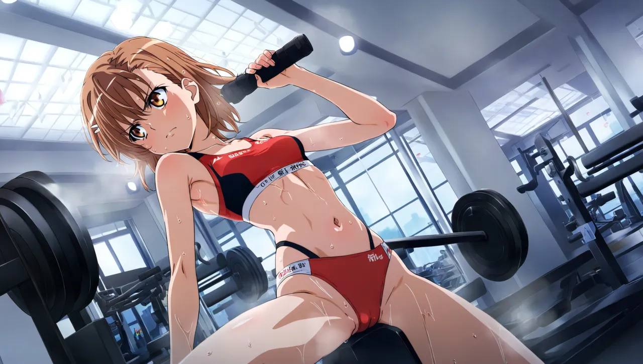 laesbkt Misaka Mikoto Workout Wallpaper 12 NO R18 - Image 165