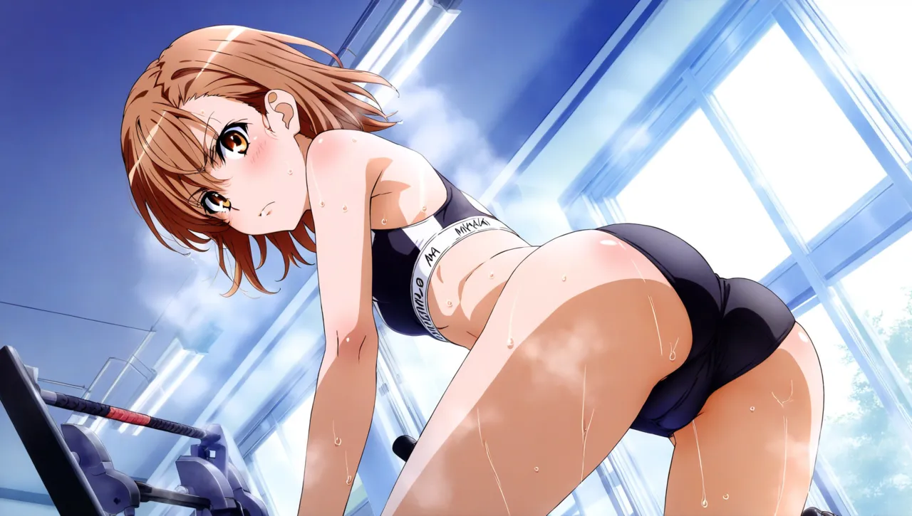 laesbkt Misaka Mikoto Workout Wallpaper 12 NO R18 - Image 186